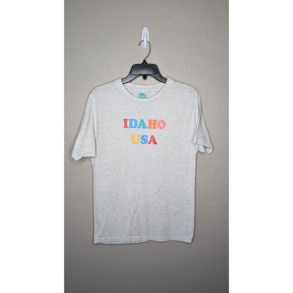 Home Free Mens Small Heathered Gray Idaho T shirt